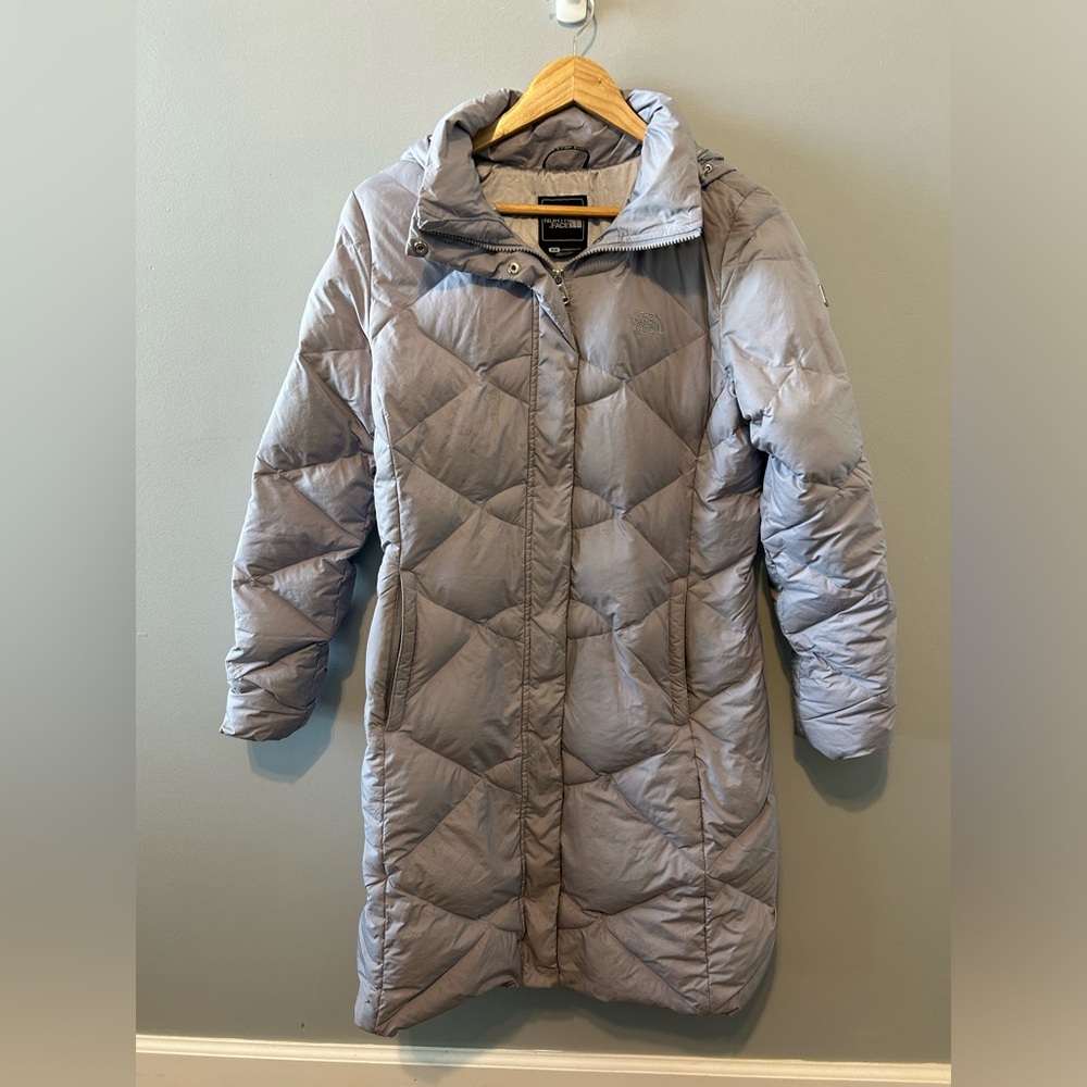 The North Face Gray Puffer Jacket - Women